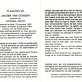 Jacoba van Dongen- Johannes Welten