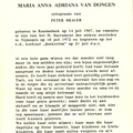 Maria Anna Adriana van Dongen Peter Brauer