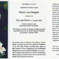 Marie van Dongen- Piet van Strien