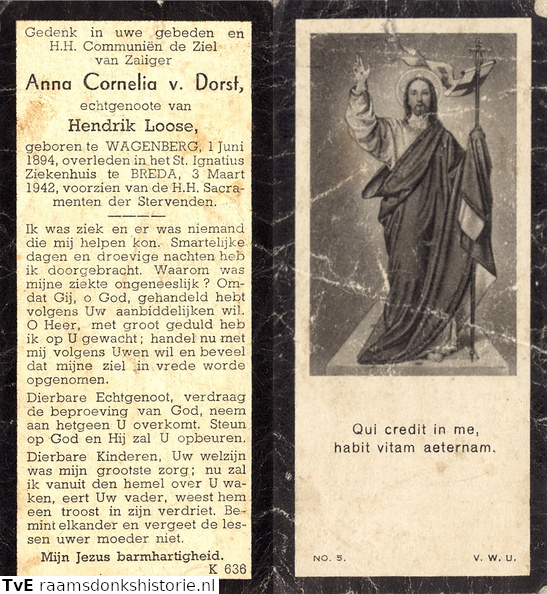 Anna Cornelia van Dorst Hendrik Loose