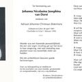 Johanna Nicolasina Josephina van Dorst Adriaan Johannes Christiaan Botermans