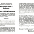 Adriana Maria Driesen Antonie Cornelis Trommelen