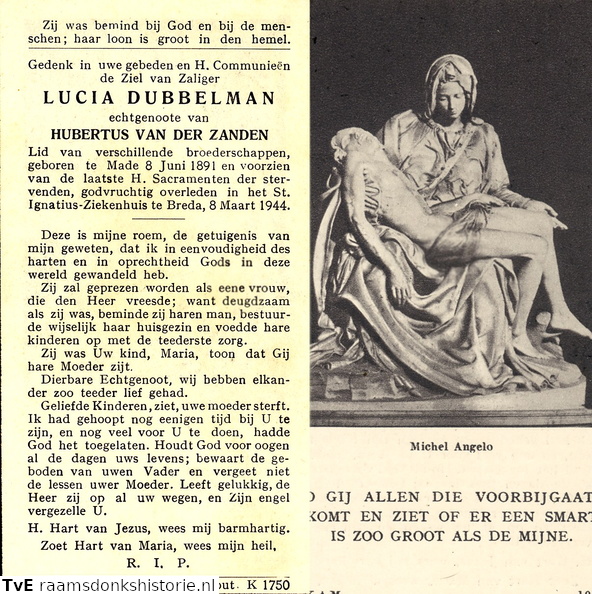 Lucia Dubbelman Hubertus van der Zanden