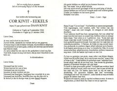 Cor Eekels- Daan Kivit