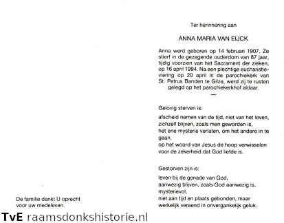 Anna Maria van Eijck