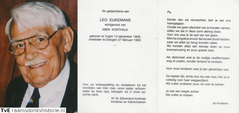 Leo Eijkemans- Mien Korthals