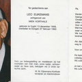 Leo Eijkemans- Mien Korthals