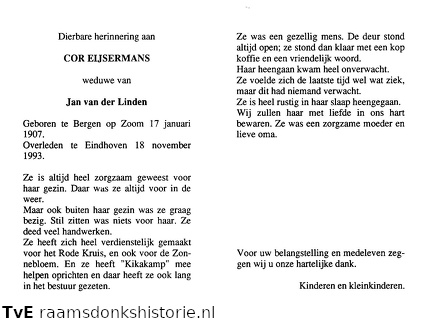 Cor Eijsermans- Jan van der Linden