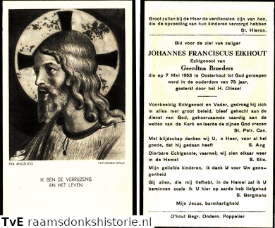 Johannes Franciscus Eikhout- Geerdina Broeders