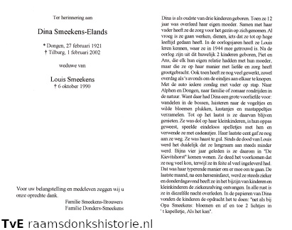 Dina Elands- Louis Smeekens