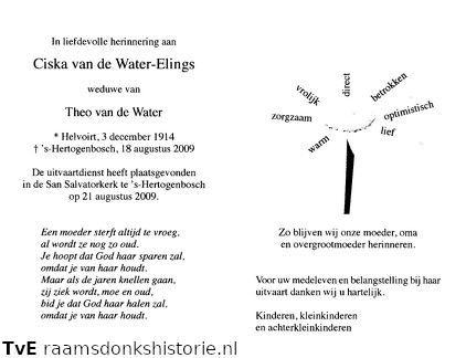 Ciska Elings-Theo van de Water