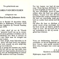 Maria van den Elsen- Jacobus Cornelis Johannes Aerts