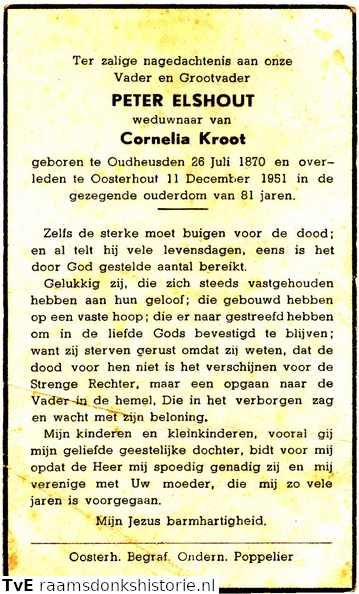 Peter Elshout Cornelia Kroot