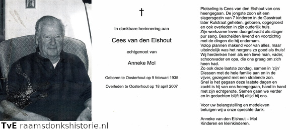 Cees van den Elshout Anneke Mol