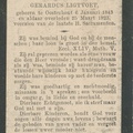 Dorothea van den Elshout- Gerardus Ligtvoet