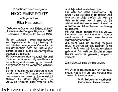 Nico Embrechts Rika Haarbosch