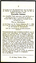 Cornelia Emmen Petrus Michielsen