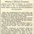 Cornelia Emmen Wilhelmus Johannus Smeekens