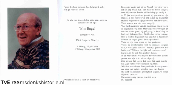 Wim Engel Riet Geerts