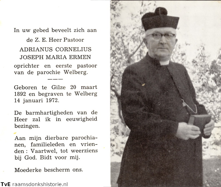 Adrianus Cornelius Joseph Maria Ermen priester