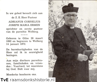 Adrianus Cornelius Joseph Maria Ermen priester