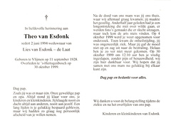 Theo van Esdonk- Lies de Laat