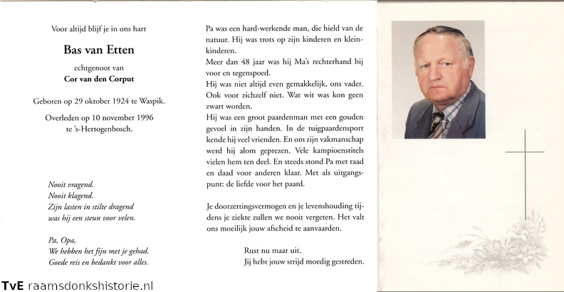 Bas van Etten- Cor van den Corput