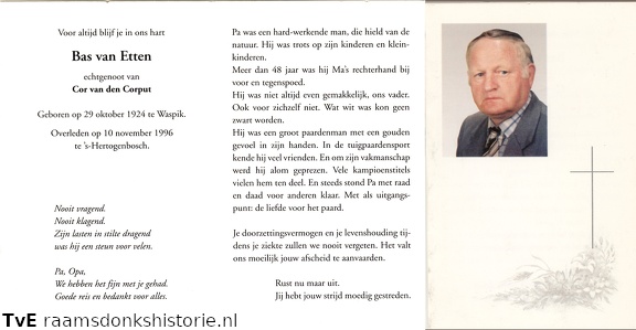 Bas van Etten- Cor van den Corput
