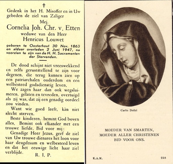 Cornelia Johanna Christina van Etten Henricus Louwet