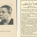 Gerdina Evers- Pieter Klaassen
