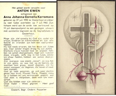 Anton Ewen- Anna Joahanna Cornelia Kerremans