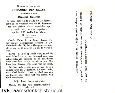 Johannes den Exter- Carolina Geleijns