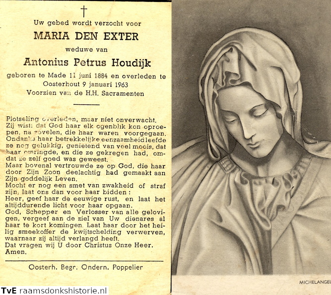 Maria den Exter- Antonius Petrus Houdijk