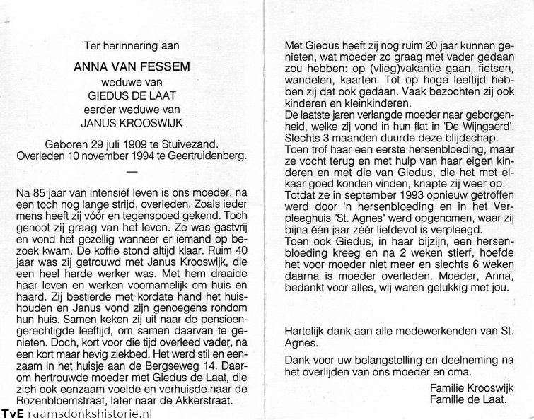 Anna van Fessem-Giedus de Laat