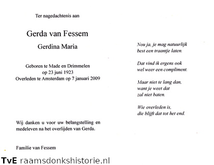 Gerdina Maria van Fessem