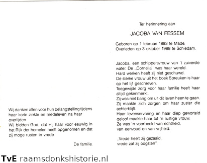 Jacoba van Fessem