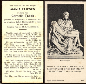Maria Flipsen- Cornelis Tabak