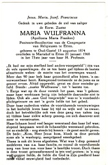 Apollonia Maria Franken- non