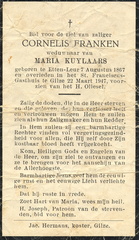 Cornelis Franken- Maria Kuylaars
