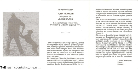 John Franken- Jeanne Krijnen
