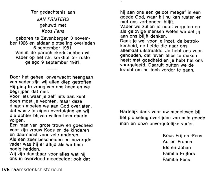Jan Frijters- Koos Fens