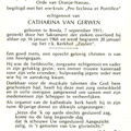 Jo Frijters- Catharina van Gerwen