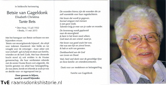 Elisabeth Christina van Gageldonk