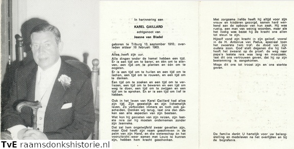Karel Gaillard- Jeanne van Bladel