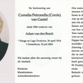 Cornelia Petronella van Gastel - Adam van den Bosch