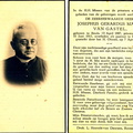 Josephus Gerardus Maria van Gastel- priester