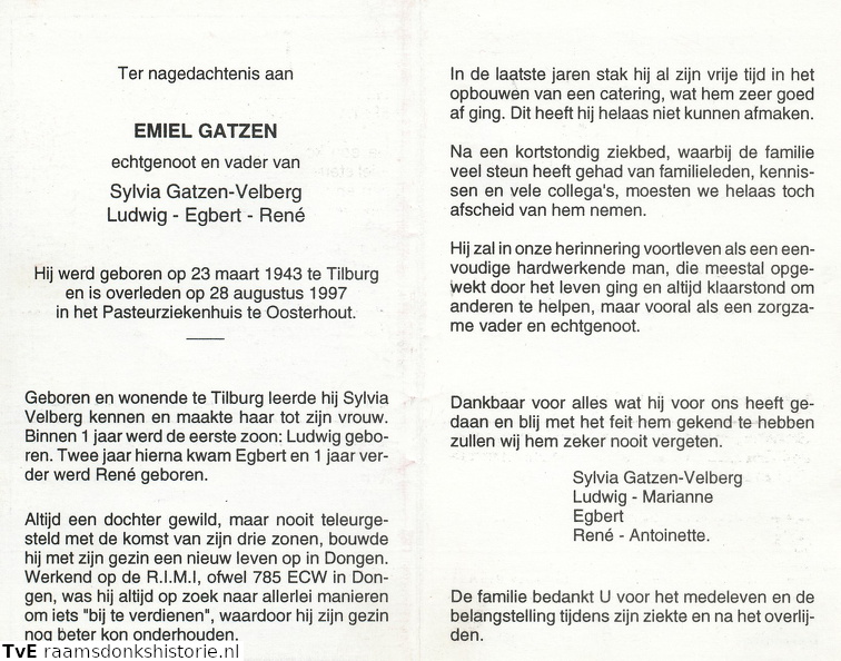 Emiel Gatzen- Sylvia Velberg