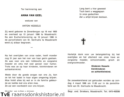 Anna van Geel- Anton Hessels