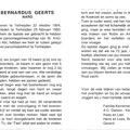 Bernardus Geerts