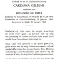 Carolina Geleijns- Johannes de Exter